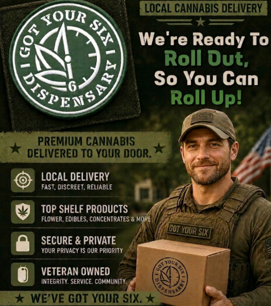Got Your Six Dispensary in Princeton NJ - Banner ad Got Your Six Dispensary in Princeton NJ - Banner ad